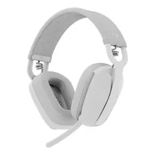 Headset Logitech Zone Vibe 100 Wireless Bt Usb-c Blanco