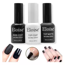 Top Coat Y Base Coat Matte Eloise Semipermanent Esmalte 10ml