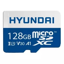 Memoria Micro Sd Hyundai 128gb Negro Clase 10 Sdc128gu3