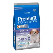 Ração Premier Shih Tzu Filhotes Sabor Frango 2.5 Kg