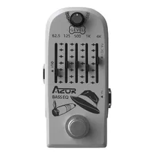 Azor Pedal Ecualizador De Ecualizador De 5 Bandas Para Bass.