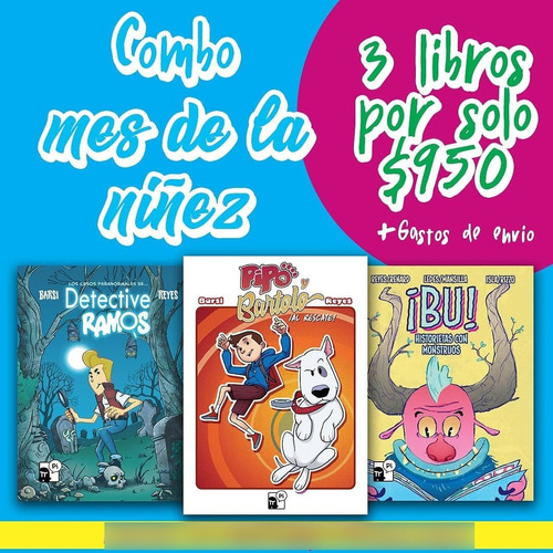 Promo Día Del Niño - 3 Libros Infantiles