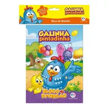 40 Lembrancinhas De Festa Infantil: Livro Bloquinho Colorir/atividades Galinha Pintadinha