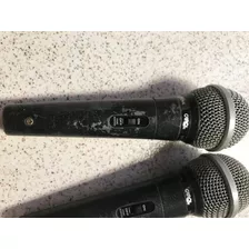 02 Microfones Para Vocal (marca: Carol, Modelo Mp.600)