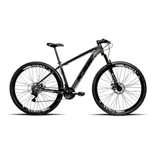 Bicicleta Aro 29 Masculina Ksw Aluminio 21 Marchas Mtb Mcz18 Cor Grafite Tamanho Do Quadro 21