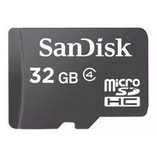 Tarjeta De Memoria Sandisk Sdsdqm-032g-b35a Con Adaptador Sd 32gb