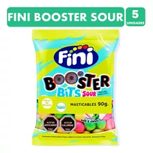 Fini Booster Bits Sour - Libre De Gluten (pack 5 Unidades)