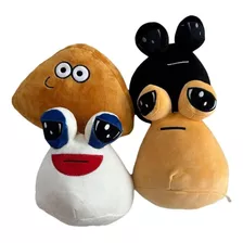 4piezas Peluche Pou Juego Mascota Virtual Para Niños Nuevo