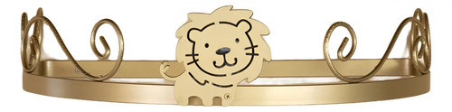 Dossel Suporte Berço Bebe Leão Safari Quarto Unisex Infantil