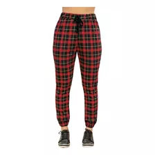 Calça Feminina Jogger Xadrez D2