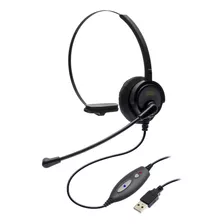 Kit C/ 4 Peças - Headset Usb Zox Dh-60