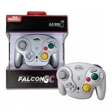 Controlador Inalambrico Falcon Para Gamecube - Plateado