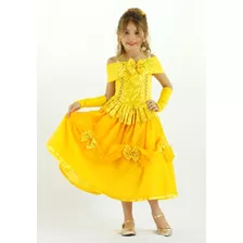 Fantasia Vestido Princesas Infantil (luxo)