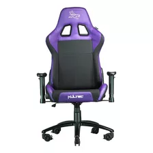 Silla Gamer Kultec X2 Series Vini Piel Tricapa Xl Morado Color Violeta Material Del Tapizado Vinipiel