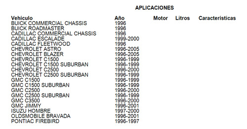 Caja Electronica Chevrolet Impala 1996 Gm Parts Foto 2