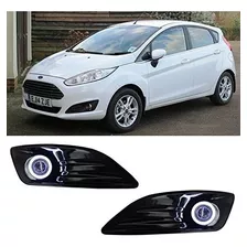 Auptech Led Drl Angel Eyes Luces De Conducción Con Lente Ant