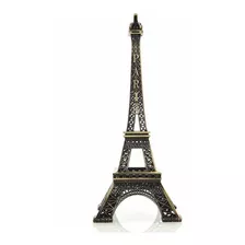 Torre Eiffel Paris Metal Decoração Presente 18cm Miniatura