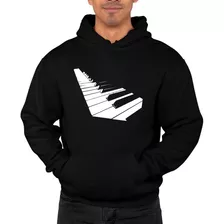 Sudadera Estampado Teclado Piano Basica Para Regalo Pandaxd