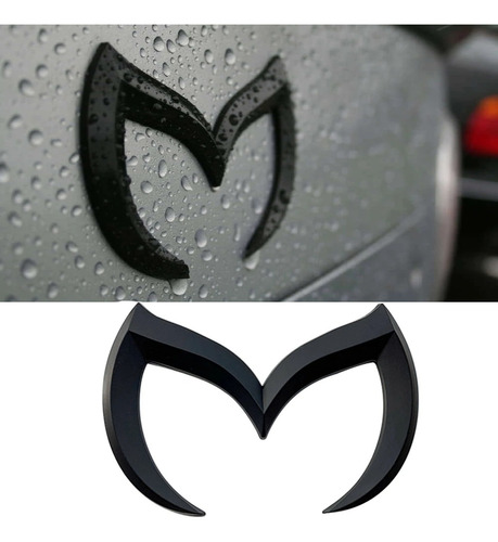 Emblema Mazda Evil Tuning Adherible Auto Parrilla Cajuela Foto 4