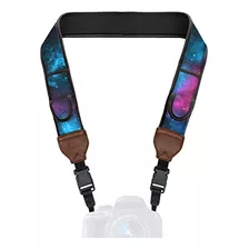 Usa Gear Trueshot Camera Strap With Galaxy Neoprene Pattern