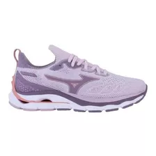 Tênis Mizuno Mirai 4 Corrida - Rosa E Lilás