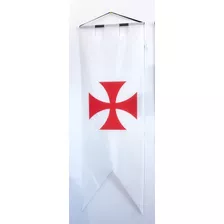 Estandarte Bandera Medieval Templarios 50x140cm