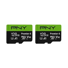 Tarjeta De Memoria Pny 128gb Premier Microsdxc 2-pack