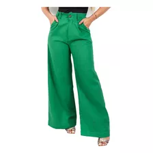 Calça Wide Leg Feminina Caimento Perfeito