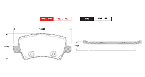 Balatas Trw Traseras Volvo S80 2007 V8 Awd Foto 2