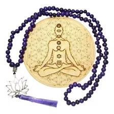 Pack Japamala Budista 108 Cuentas -pulsera +tabla Meditación