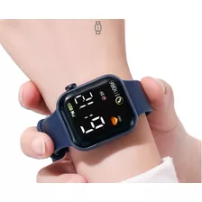  Relógio Smartwatch Troca Pulseira Eletrônico Com Tela Led 