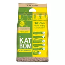 Granulado Sanitário Katbom 3kg Capim Limão Para Gatos