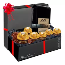 Café En Granos Gourmet Sharo Wernal Caja De Regalos Bombones