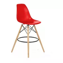 Banqueta Alta Eames Para Desayunador O Barra