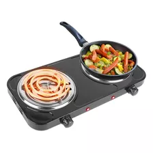 Jily 2 Boca Fogão Fogareiro Cooktop Elétrico De Mesa 2000 Watts Cor Preto 220v