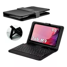 Capa Teclado Para Tablet Lenovo M9 Tela 9' Tb-310fu Mtk 2023