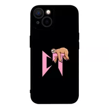 Funda Corridos Tumbados Negro Y Rosa Ct Para iPhone