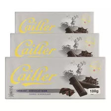 Chocolate Suíço Cailler 46% Cacau Amargo 3 Barras