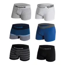 Md - Pack X2 Boxers Calzoncillos Stone Surtidos