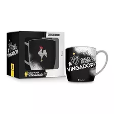 Caneca Porcelana Urban 360ml Times - Atletico 4 Ref: 12079