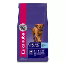 Alimento Eukanuba Para Perro Cachorro De Raza Grande Sabor Mix En Bolsa De 18kg