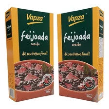 Feijoada Cozida Vapza Kit Com 2 Unidades De 500g