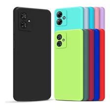 Capa Capinha Compatível Motorola Moto G54 Silicone Aveludada