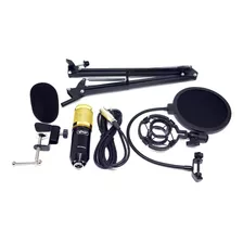 Kit Microfone Knup Condensador Profissional Kp M0010 