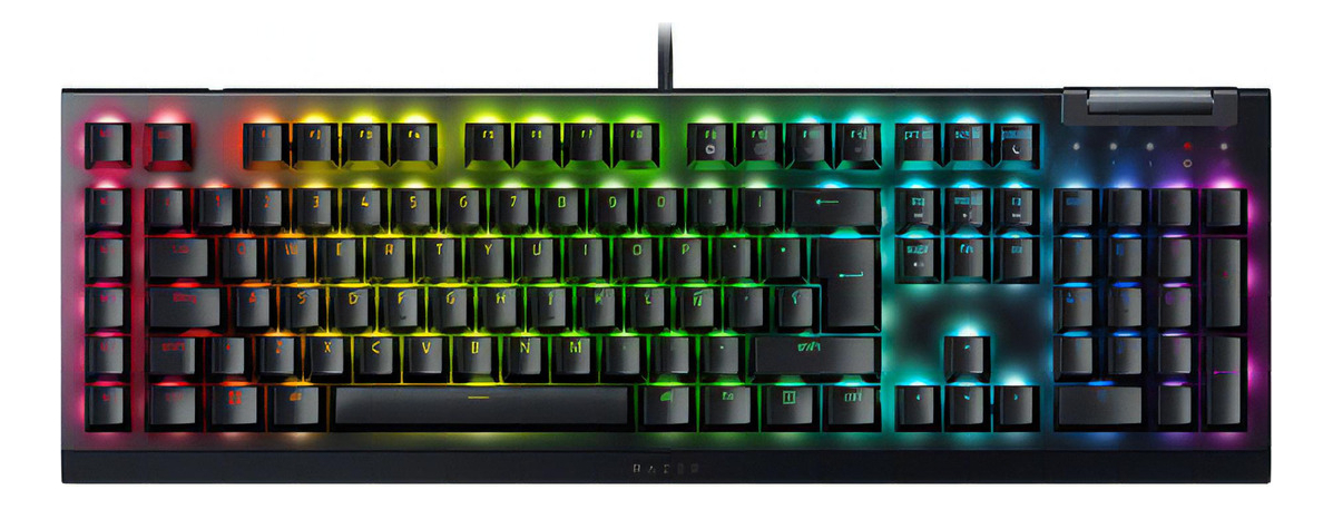 RAZER BLACKWIDOW V4 SW YELLOW INGLES