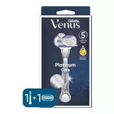 Máquina De Afeitar Gillette Venus Platinum Care 1 Mango + 1 Cartucho