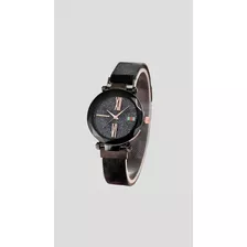 Reloj Casual Elegante Negro Hombre Minimalista Moderno 