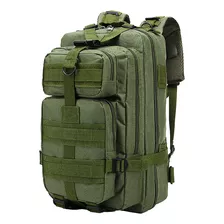 Mochila De Táctica Militar 30l Overfit Trekking Edition Color Verde