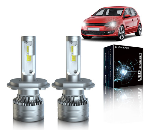 28000lm Kit De Focos Led H4 Luz Alta Y Baja Para Volkswagen Volkswagen CrossFox