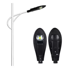 Lampara Alumbrado Publico Led 50w Suburbana Luz Blanca Ip65